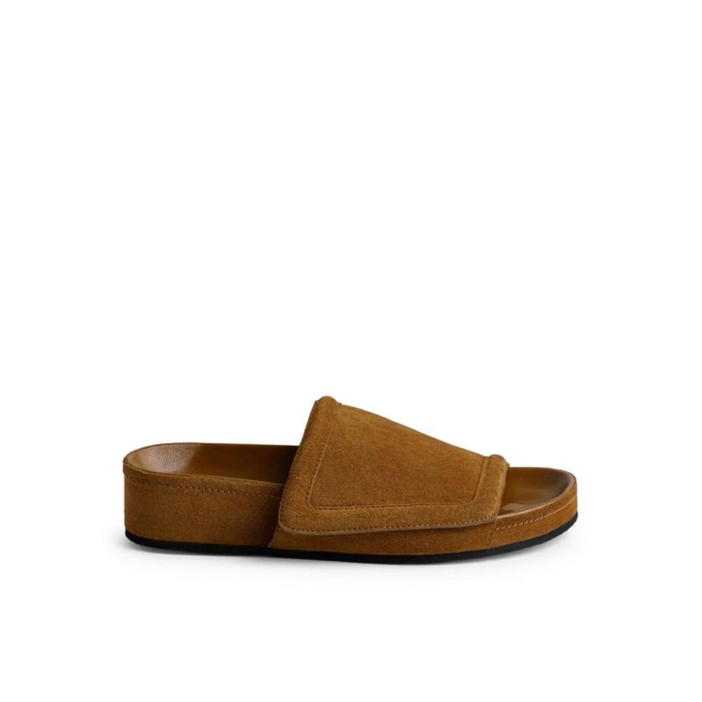 Phoebe Philo Women Chunky Suede Slides